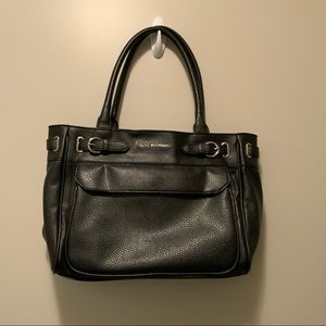 Dana  Buchman black tote bag
